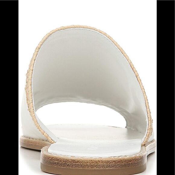 - Vince slide soft top grain all leather open toe slip on lightweight sandals - Picture 6 of 13